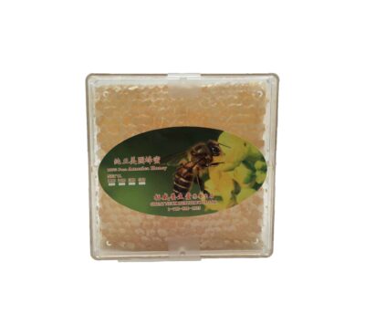 美國威州原生態蜂巢蜜