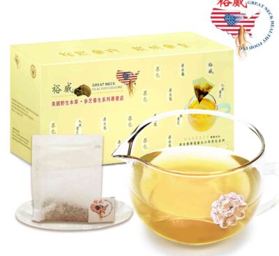 純種威州原枝參皇茶包 American Ginseng Root Tea Bags (60 Bags)