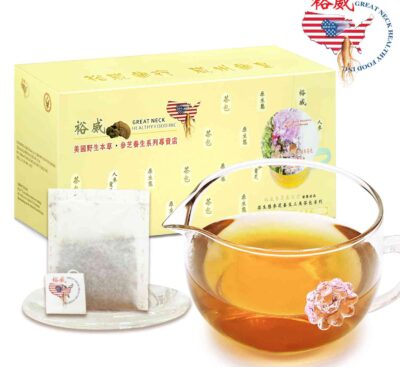 威州參皇野生赤靈芝茶包 Ginseng with Wild Red Ganoderma Tea Bags (40 Bags)